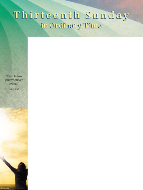 Thirteenth Sunday Silhouette Wrapper