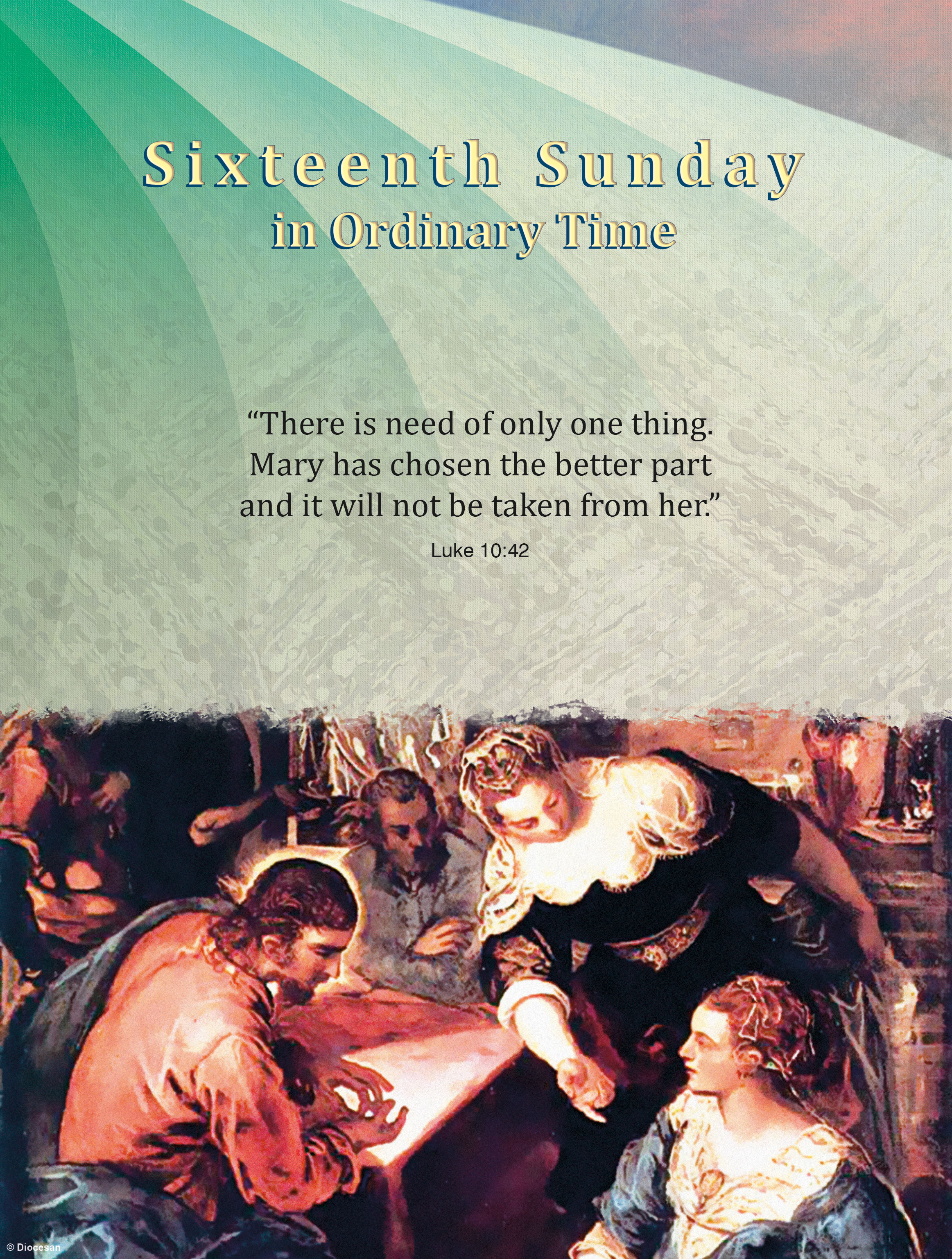 Sixteenth Sunday Traditional | Diocesan