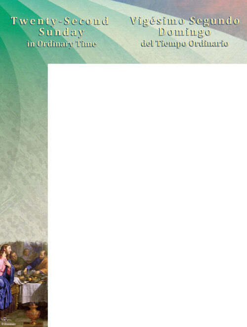 Twenty-Second Sunday - Be Humble - Bilingual Wrapper