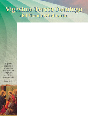 Ordinary Time - Week 23 - Traditional  - Spanish - Wrapper