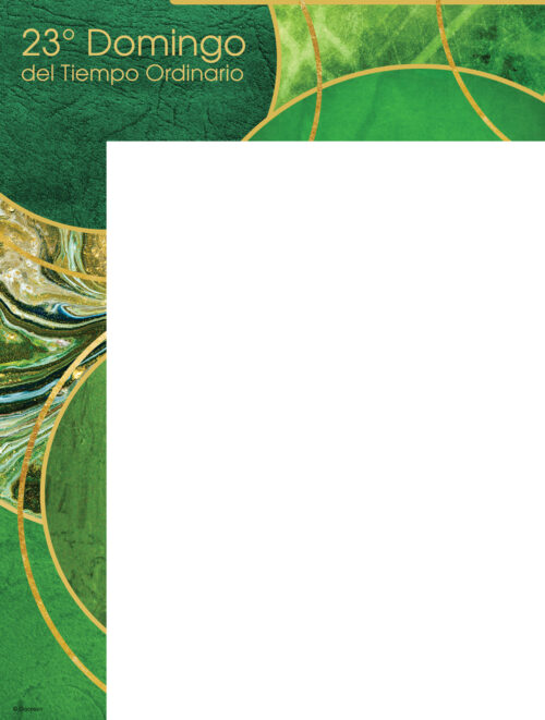 Ordinary Time - Week 22 - Textured Art - Spanish Wrapper