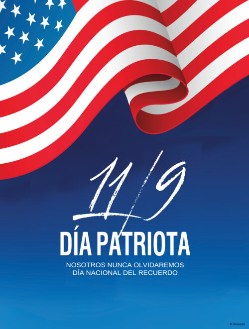 Patriot Day Flag - Spanish