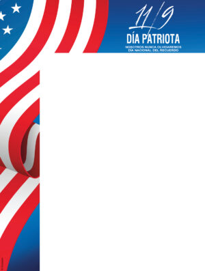 Patriot Day Flag - Spanish - Wrapper