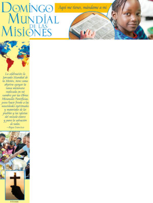 World Mission Sunday - Here I Am - Spanish Wrapper