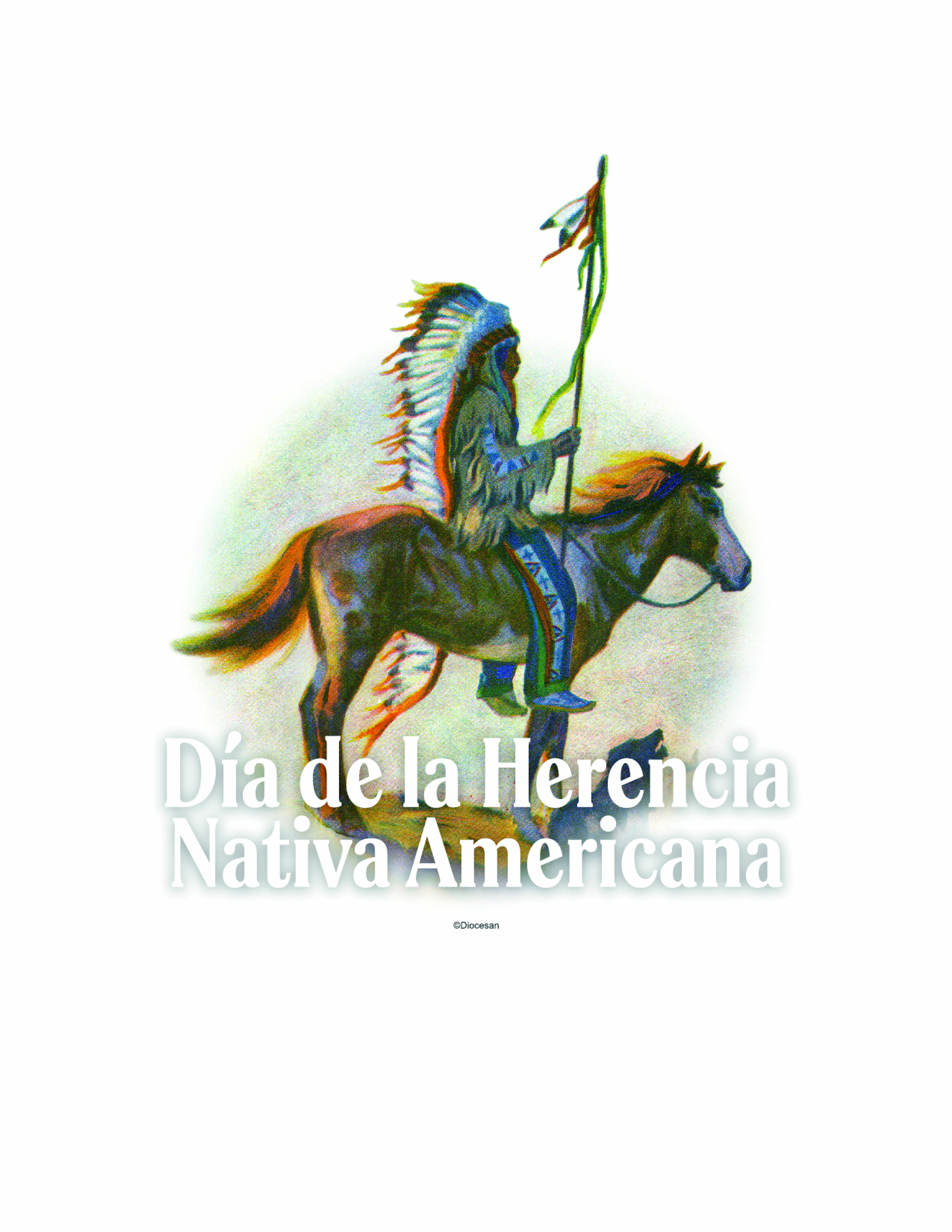 Native American Heritage Day - Circle - Horseback