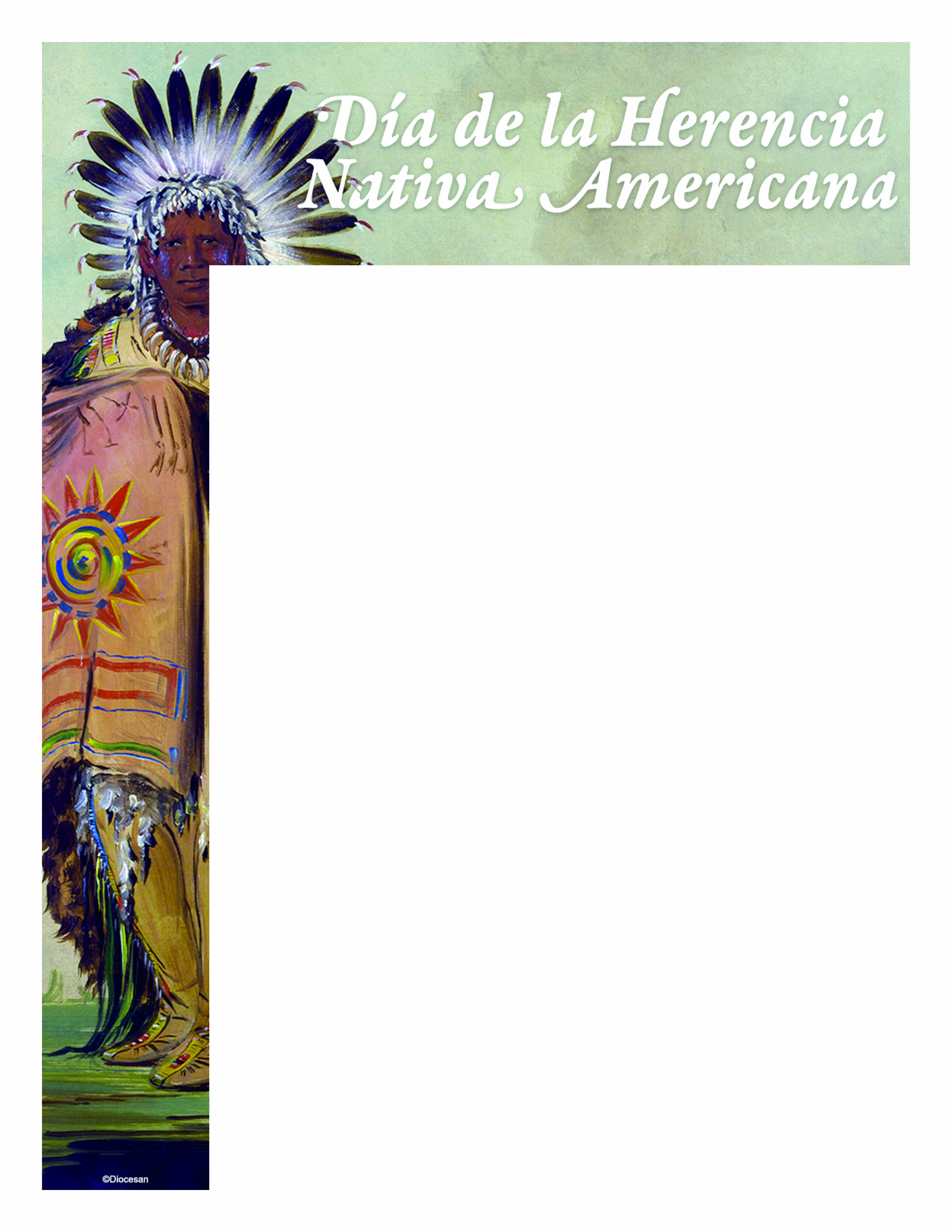 Native American Heritage Day - Wrapper - Spanish 1 Native American Heritage Day - Wrapper - Spanish