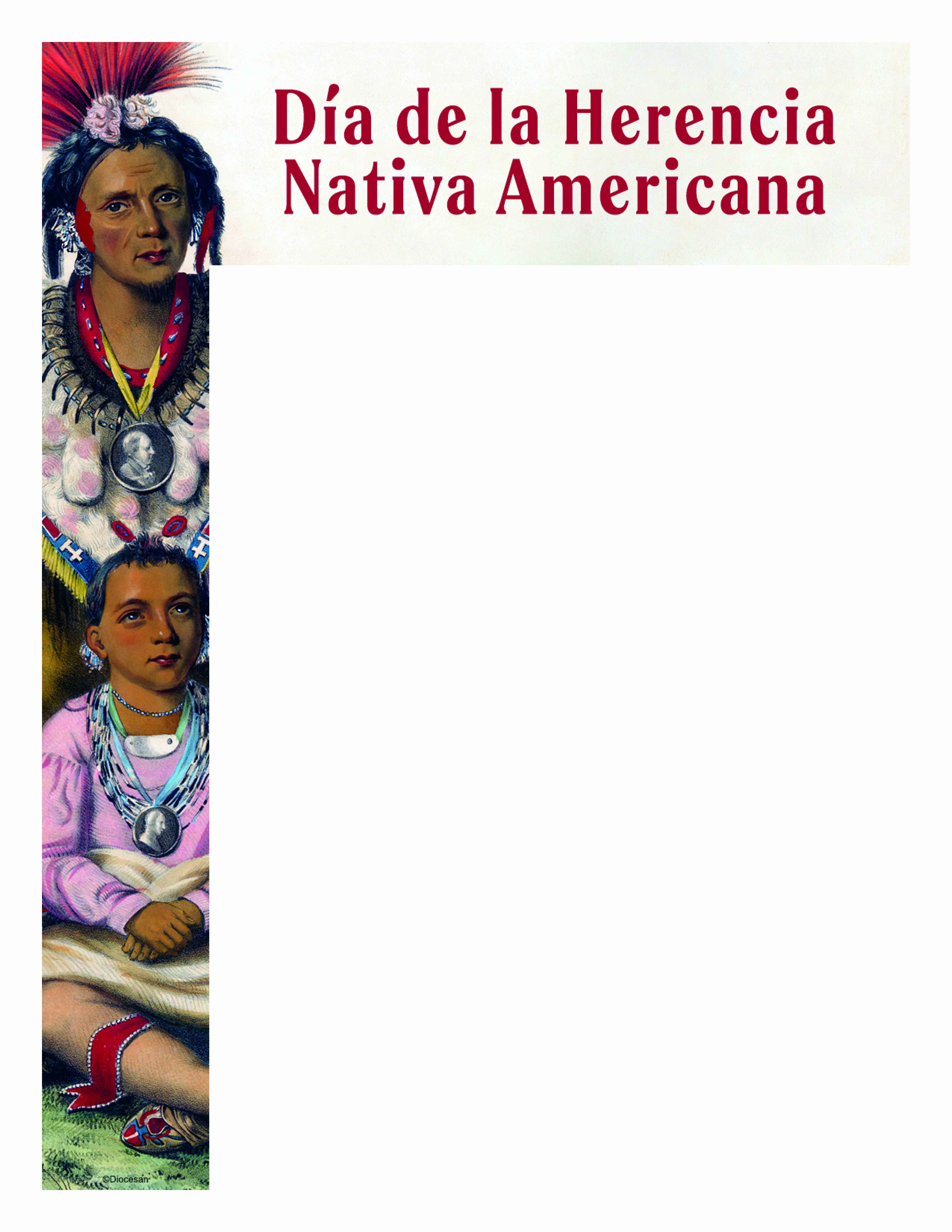 Native American Heritage Day - Parent and Child - Wrapper Spanish