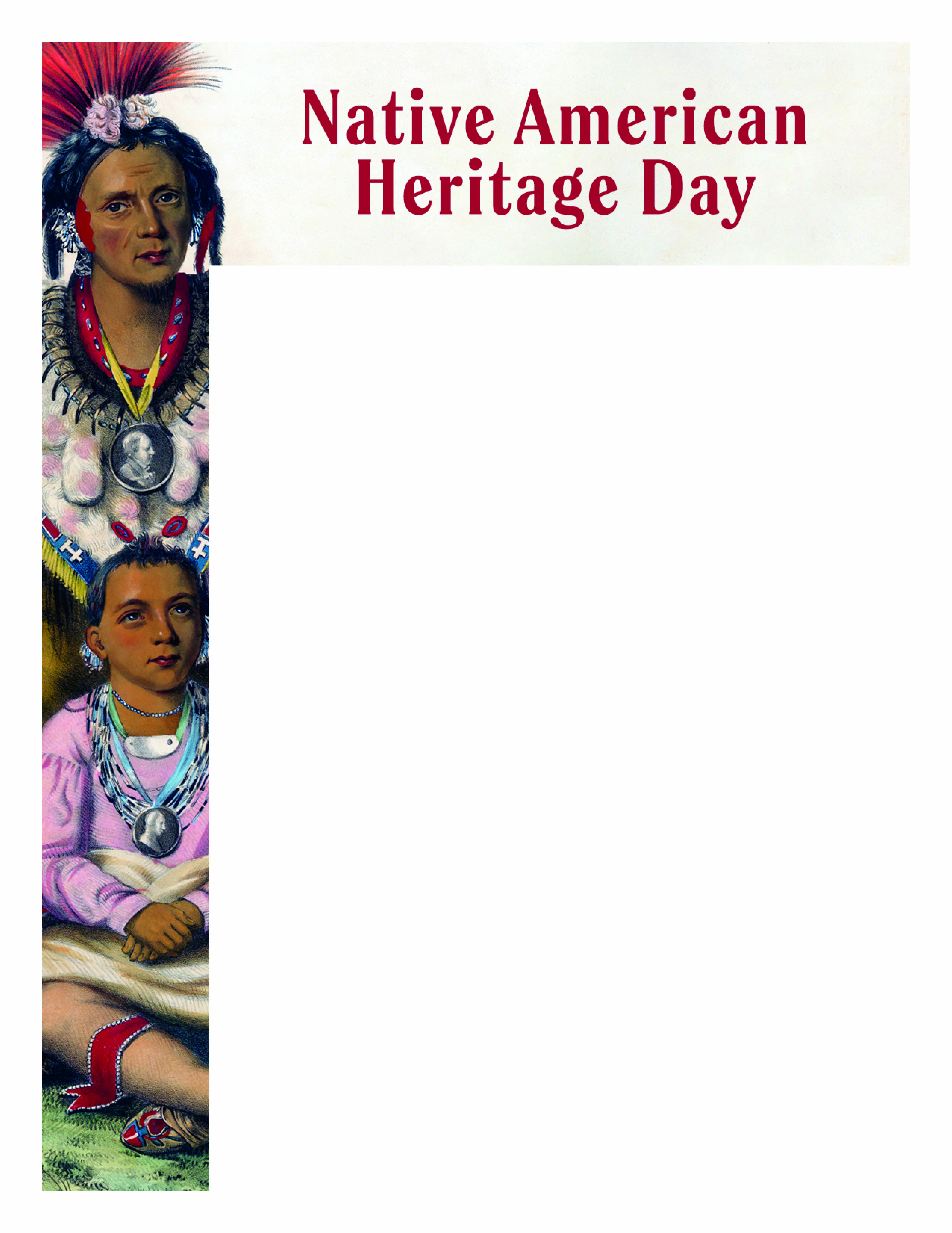 Native American Heritage Day - Parent and Child - Wrapper