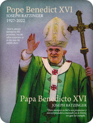 Pope Benedict XVI - God is Always Faithful - Bilingual