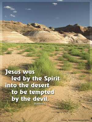 First Sunday of Lent E Cover - English