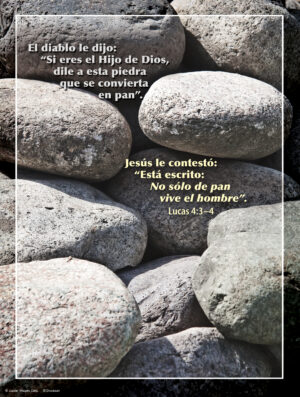 First Sunday of Lent C Cover - Spanish