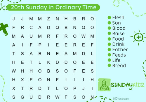 20th Sunday OT Cycle B Horizontal