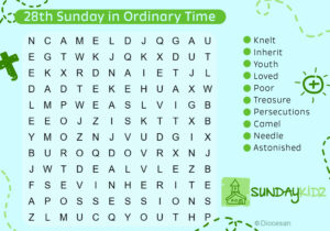 28th Sunday OT Cycle B Horizontal