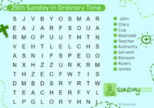 29th Sunday OT Cycle B Horizontal