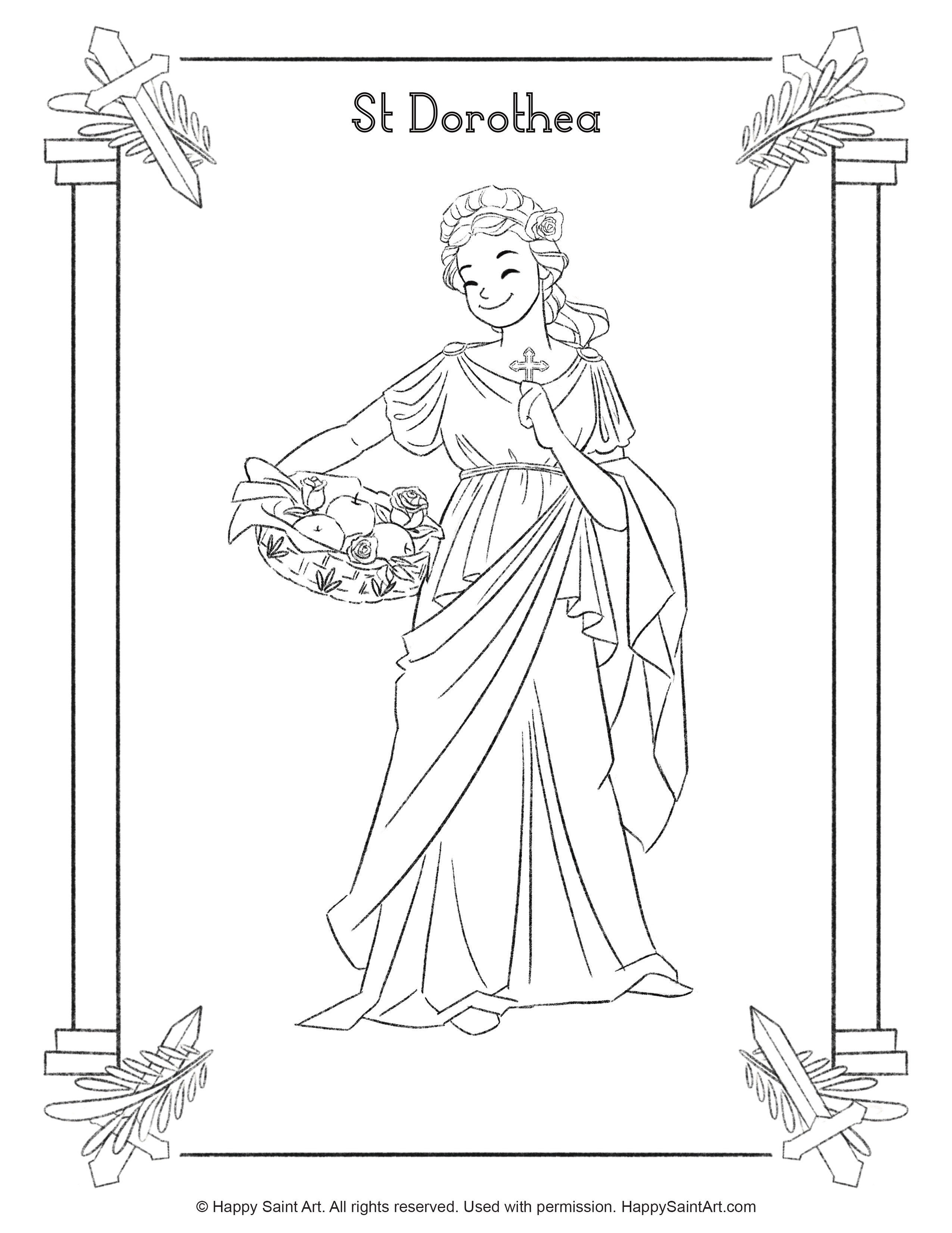 Saint Dorothy 1 Saint Dorothy