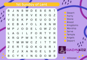 1st Sunday Lent Cycle C Horizontal