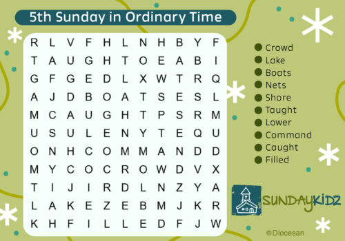 5th Sunday OT Cycle C Horizontal