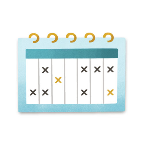 Calendar - Illustrated