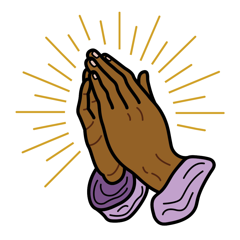 Prayer - Full Color Dark