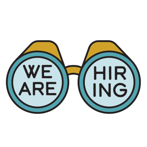 We Are Hiring - Full Color