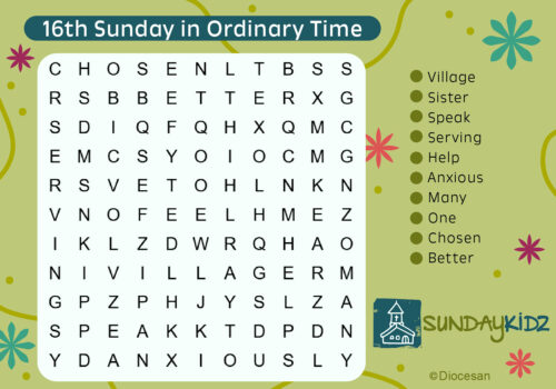 16th Sunday OT Cycle C Horizontal