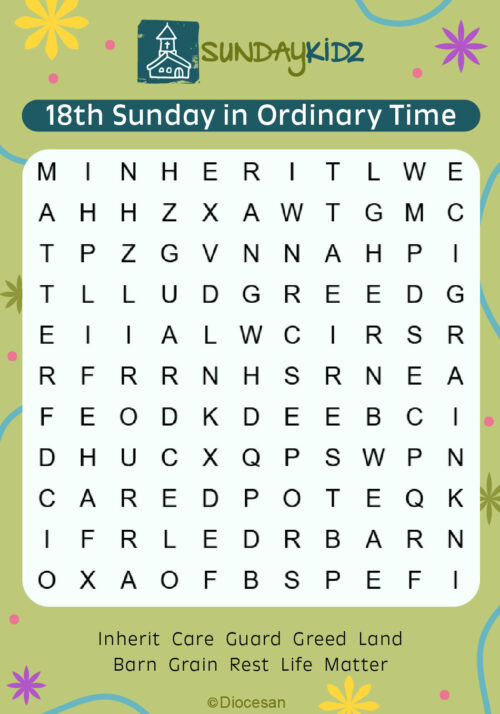 18th Sunday OT Cycle C Vertical