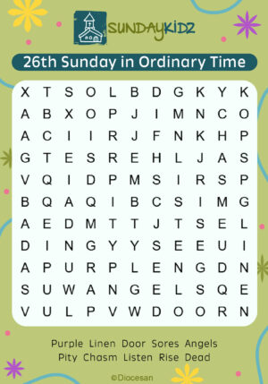 26th Sunday OT Cycle C Vertical