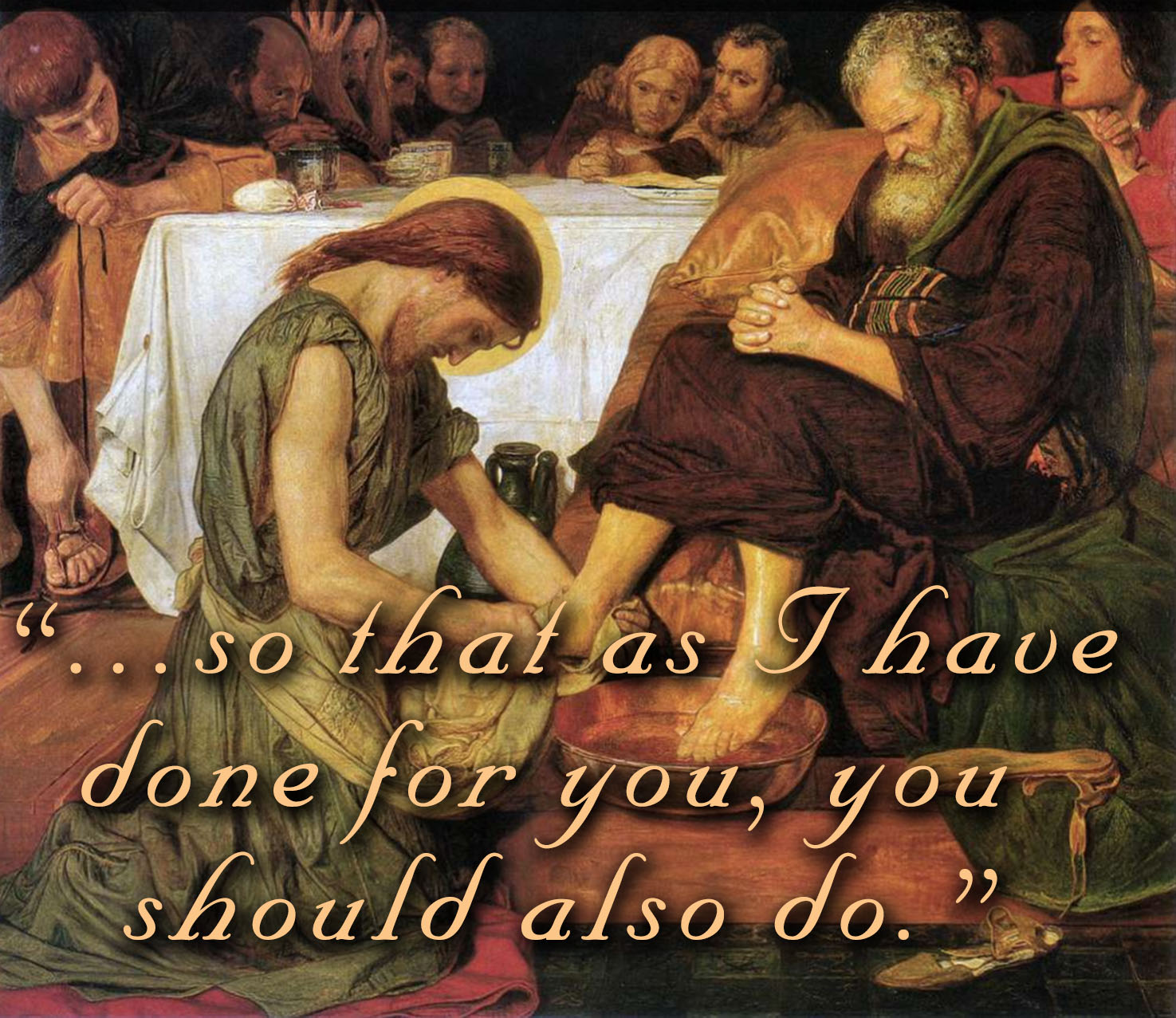 Holy Thursday - Lords Supper - Gospel - English