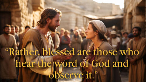 Assumption of the Blessed Virgin Mary - Vigil - Gospel - English