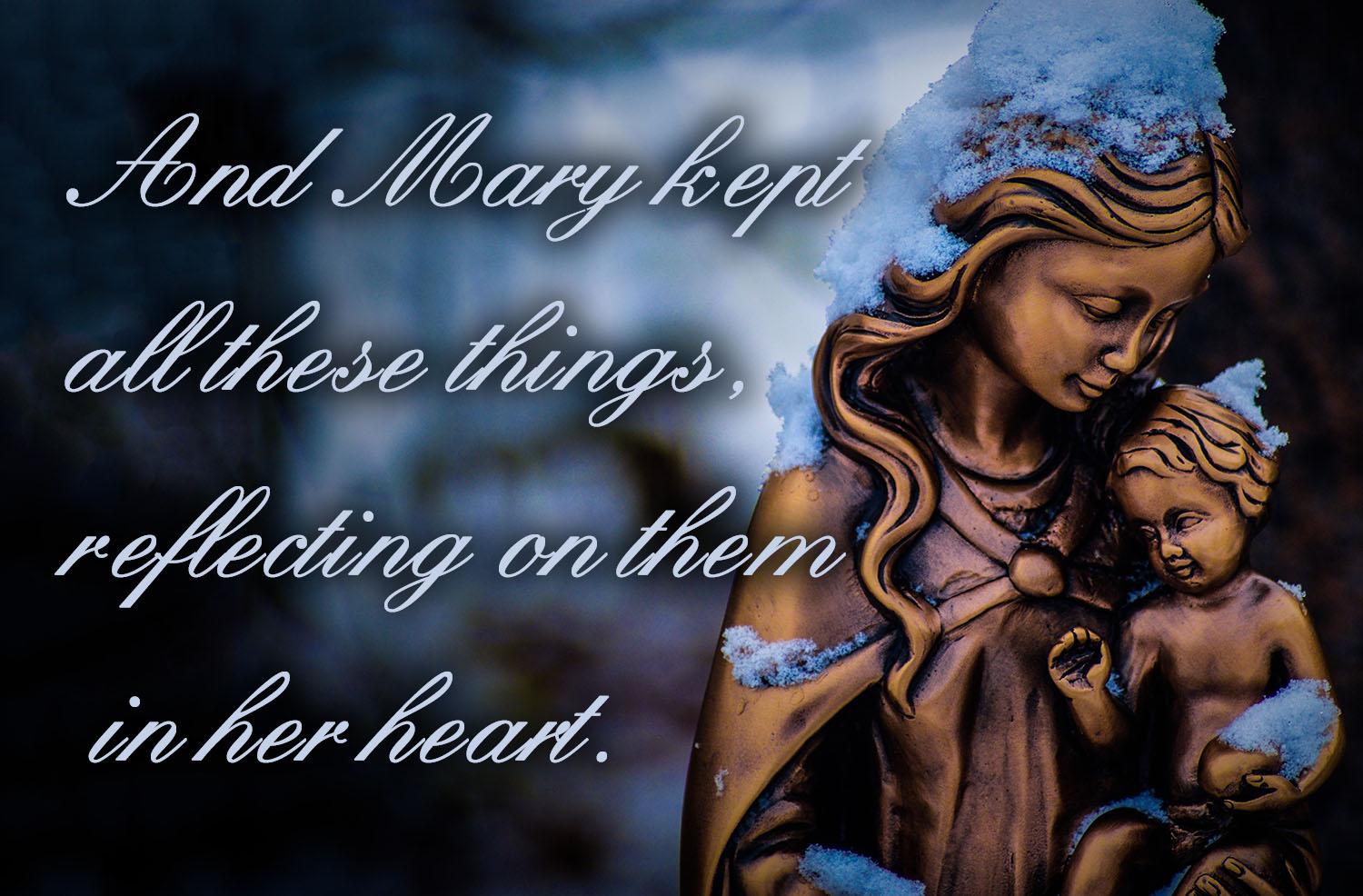 Mary Mother of God - Gospel - English