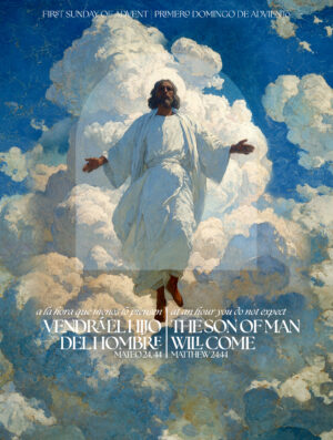 The Son of Man Will Come Advent Bilingual Cover