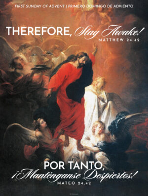 Therefore Stay Awake Advent Bilingual Cover