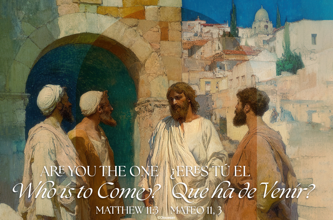 The One Who is to Come Advent Bilingual Half Page 1 The One Who is to Come Advent Bilingual Half Page