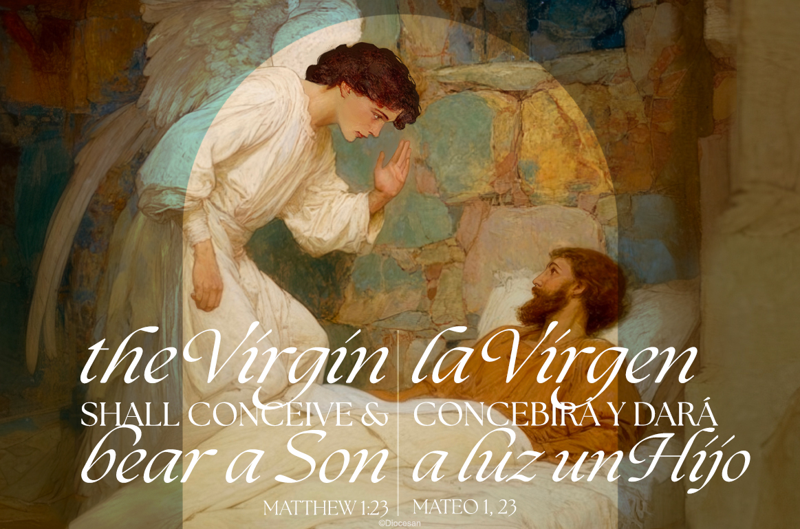 The Virgin Shall Bear a Son Advent Bilingual Half Page 1 The Virgin Shall Bear a Son Advent Bilingual Half Page