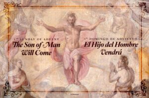 The Son Of Man Advent Bilingual Half Page