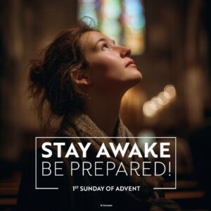 Stay Awake, Be Prepared Advent Square