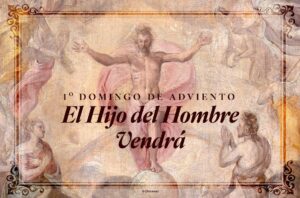 The Son Of Man Advent Spanish Half Page
