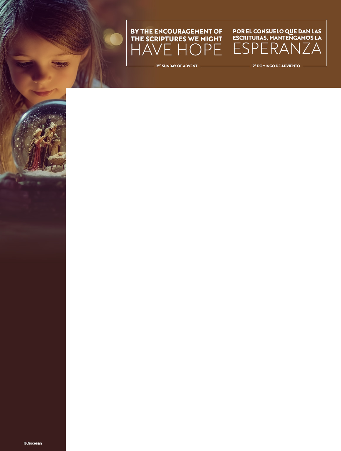 Have Hope Have Hope. Advent Bilingual Wrapper