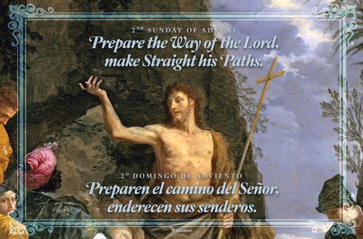 The Way of the Lord The Way of the Lord. Advent Bilingual Half Page