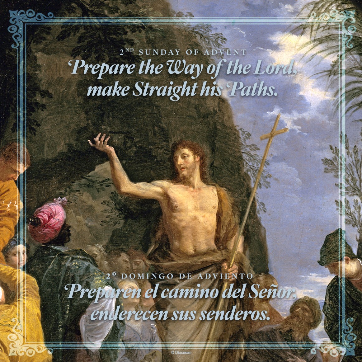 The Way of the Lord The Way of the Lord. Advent Bilingual Square