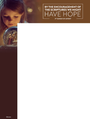 Have Hope. Advent Wrapper