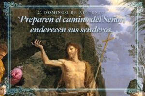 The Way of the Lord. Advent Spanish Half Page