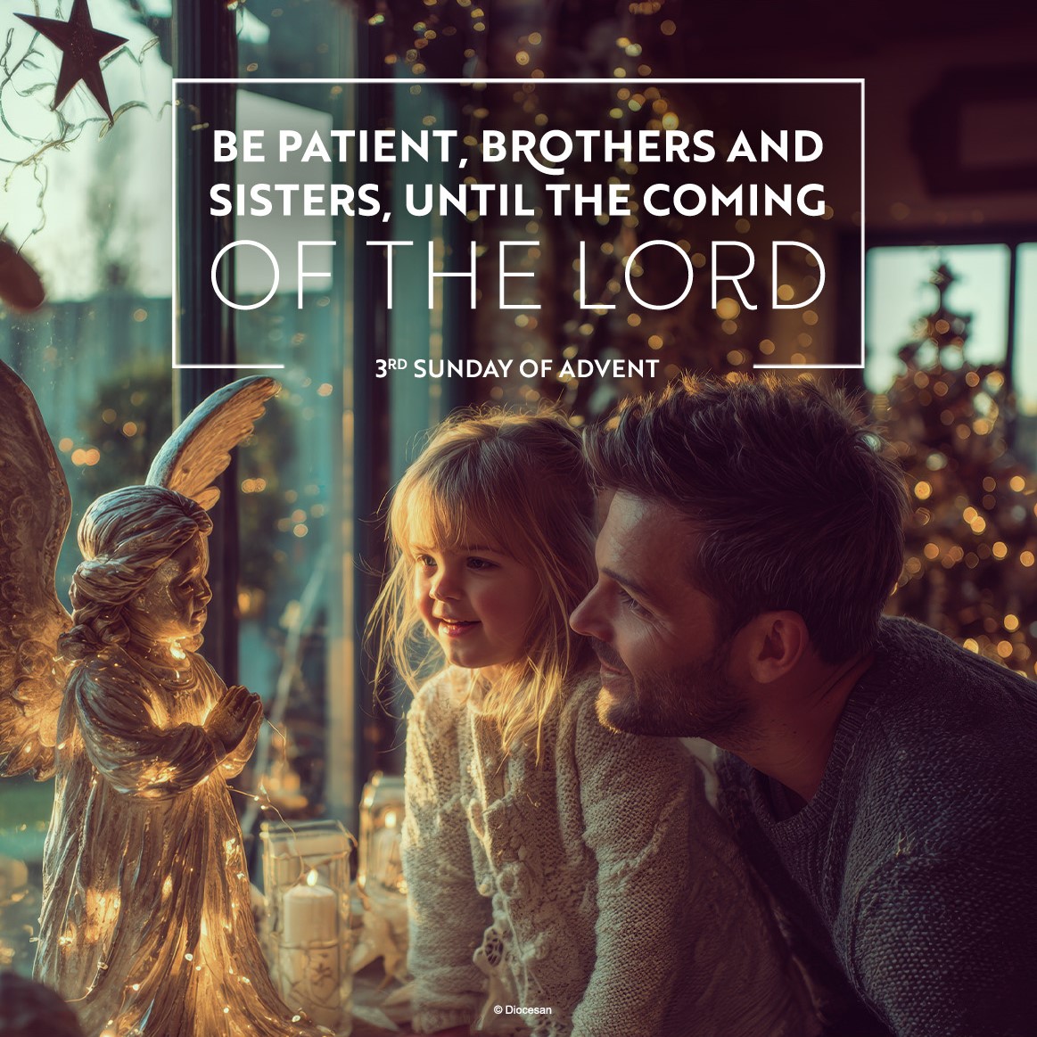 Be Patient Brothers and Sisters Advent Square 1 Be Patient Brothers and Sisters Advent Square