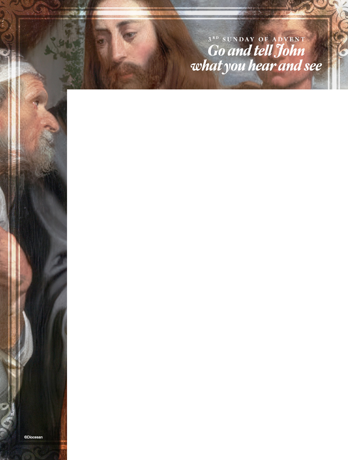 Go And Tell John Go And Tell John. Advent Wrapper