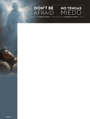 Do Not Be Afraid Advent Bilingual Wrapper