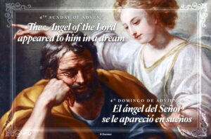 The Angel of the Lord Advent Bilingual Half Page