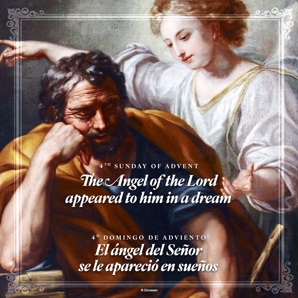 The Angel of the Lord Advent Bilingual Square 1 The Angel of the Lord Advent Bilingual Square