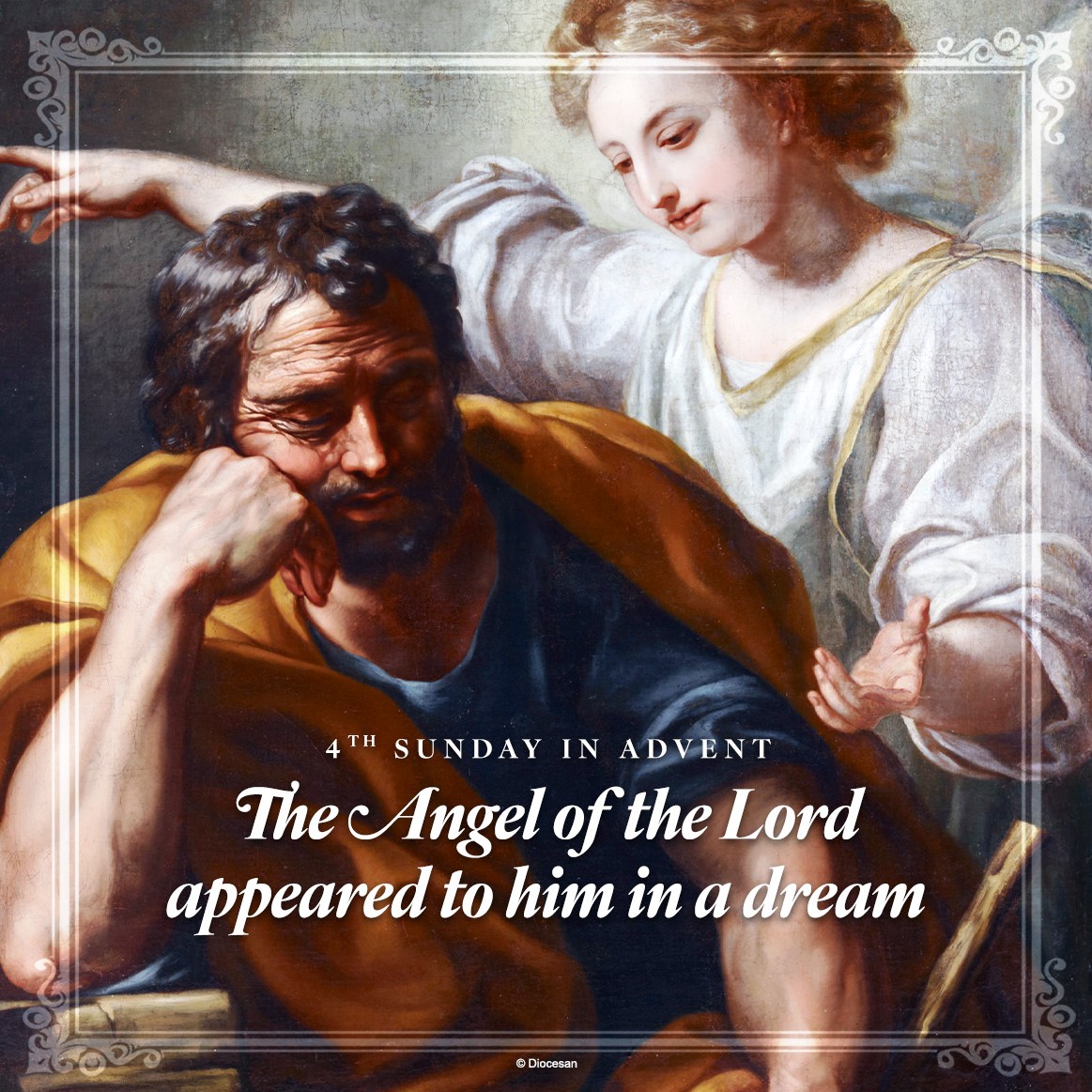 The Angel of the Lord Advent Square 1 The Angel of the Lord Advent Square