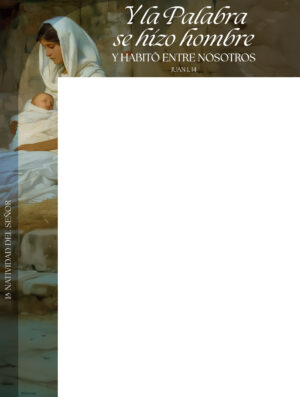 The Word Was Made Flesh Christmas Spanish Wrapper