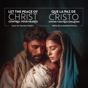 The Peace of Christ Bilingual Square